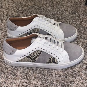 Steve Madden sneakers - studded and snake print